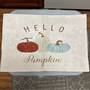 Autumn Pumpkin Floor Rug